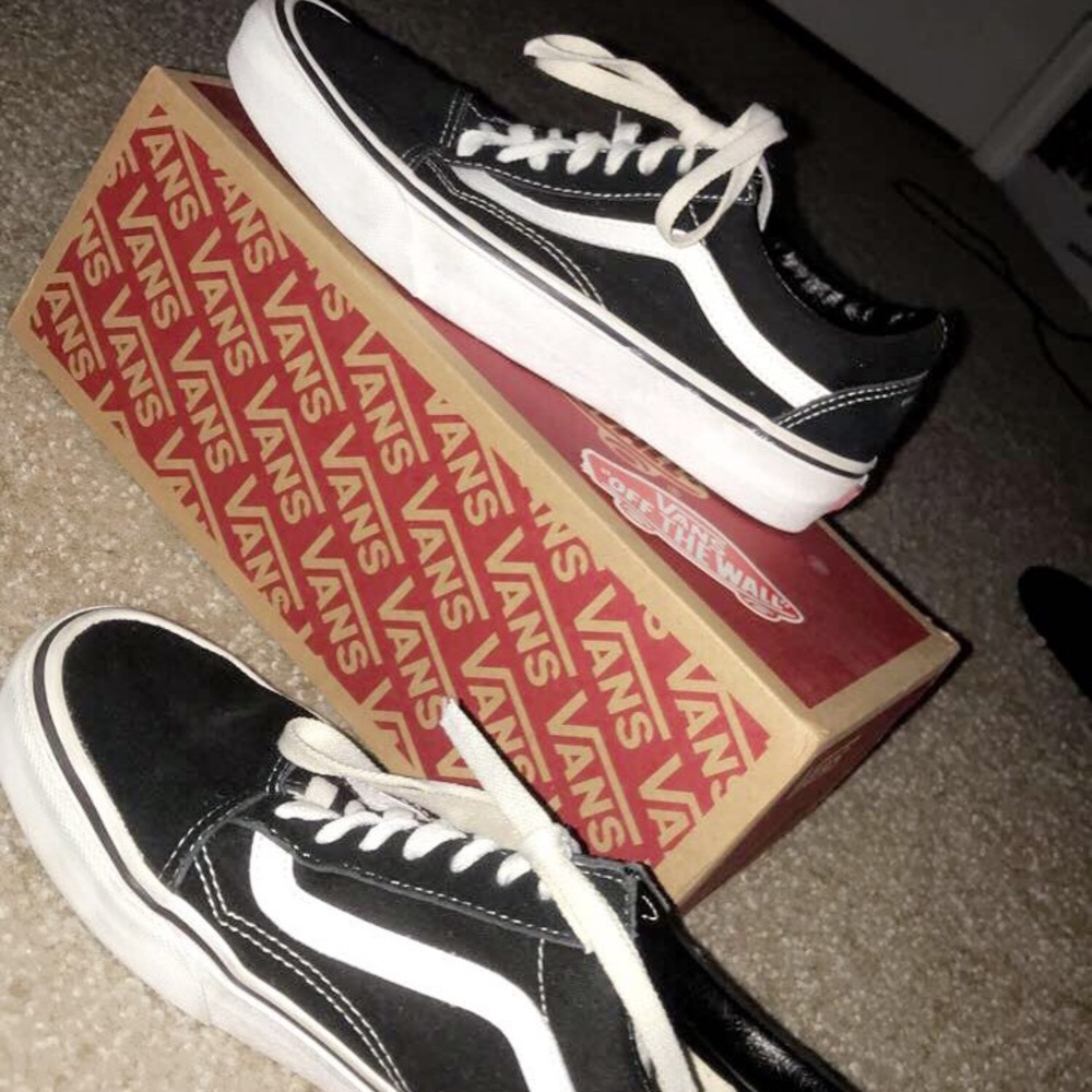 Black and White Vans